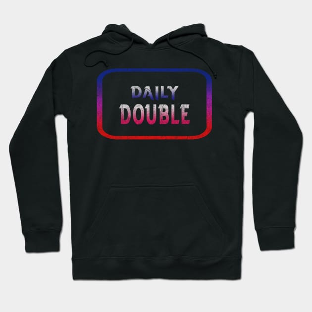 Daily Double Hoodie by ysmnlettering